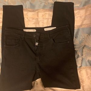 Pilcro high rise skinny 29 black